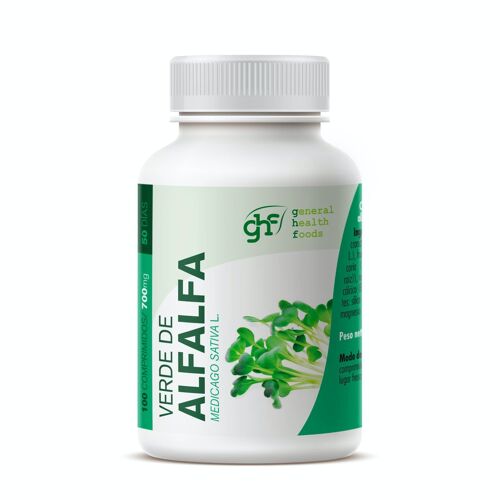 GHF Verde de alfalfa 100 comprimidos 700 mg