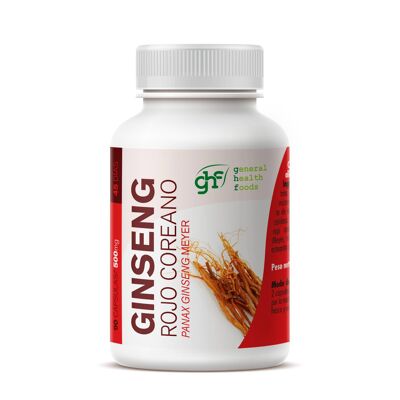 GHF Ginseng Rojo Coreano 90 cápsulas 500 mg