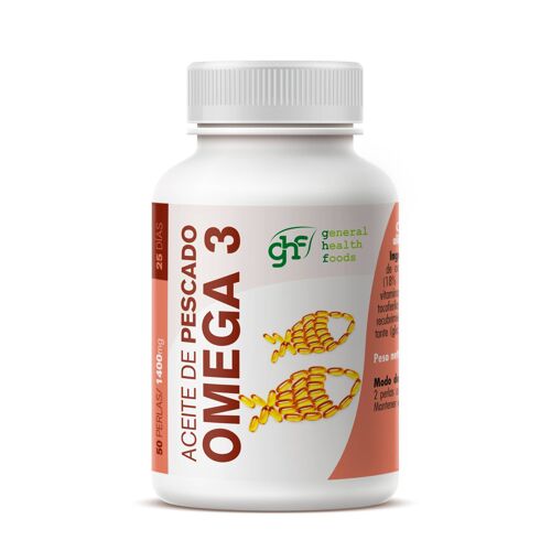 GHF Omega 3 E.P.A 50 perlas 1400 mg
