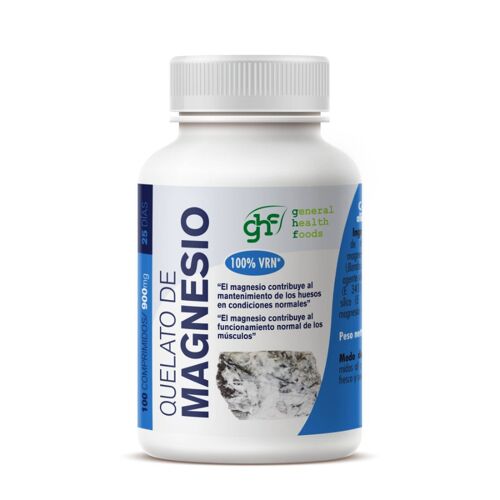 GHF Quelato de Magnesio 100 comprimidos de 900 mg