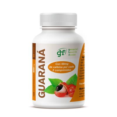 GHF Guarana 120 tablets 600 mg