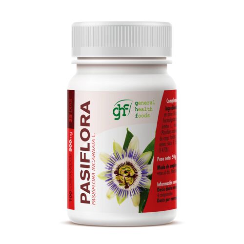 GHF Pasiflora 100 comprimidos 500mg