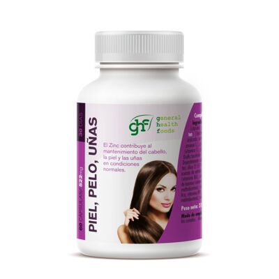 GHF Peau, Cheveux et Ongles 60 gélules de 522 mg
