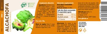 GHF Artichaut 100 comprimés 500 mg 4