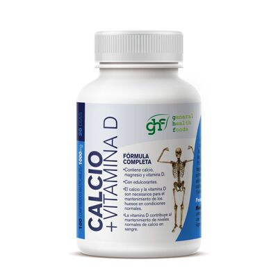 GHF Calcium Vitamin D 100 Kautabletten 1000 gr
