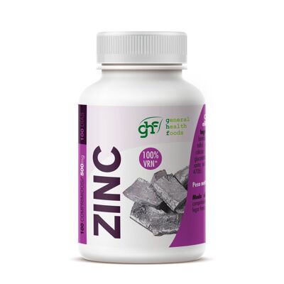 GHF Zinc 100 comprimés 500 mg