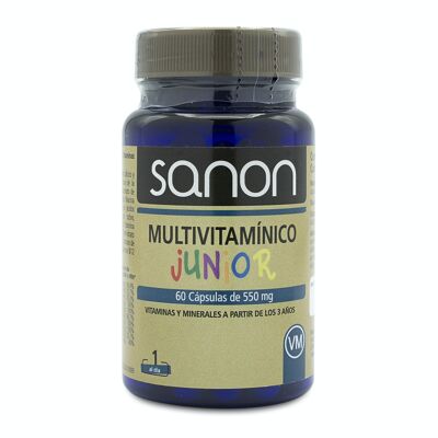 SANON Junior Multivitamin 60 capsules of 550 mg