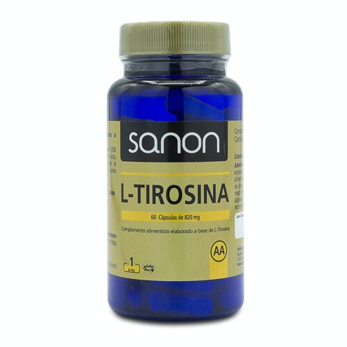 SANON L-Tirosina 60 cápsulas de 820 mg
