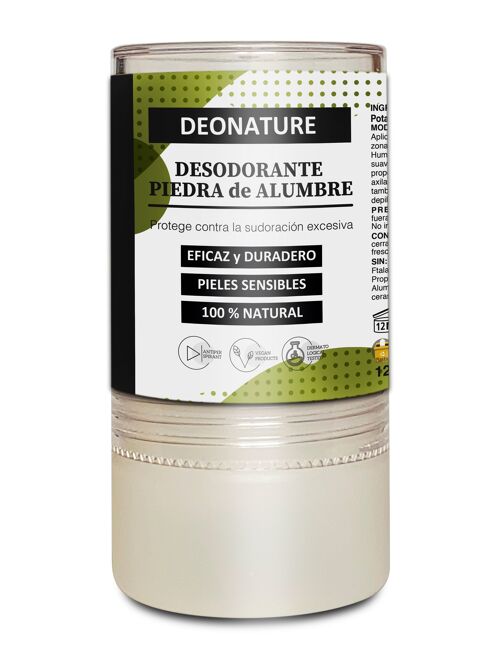 SANON Desodorante Piedra de Alumbre 120 g