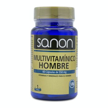 SANON Multivitamines Homme 60 gélules de 550 mg 1
