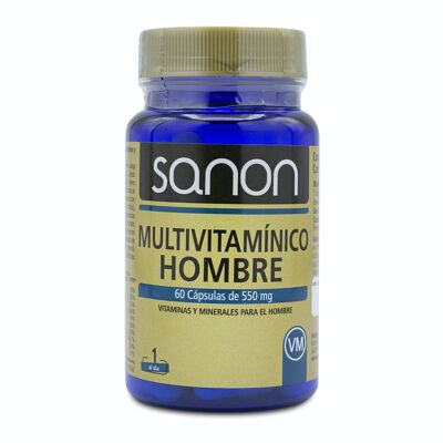 SANON Multivitamínico Hombre 60 cápsulas de 550 mg