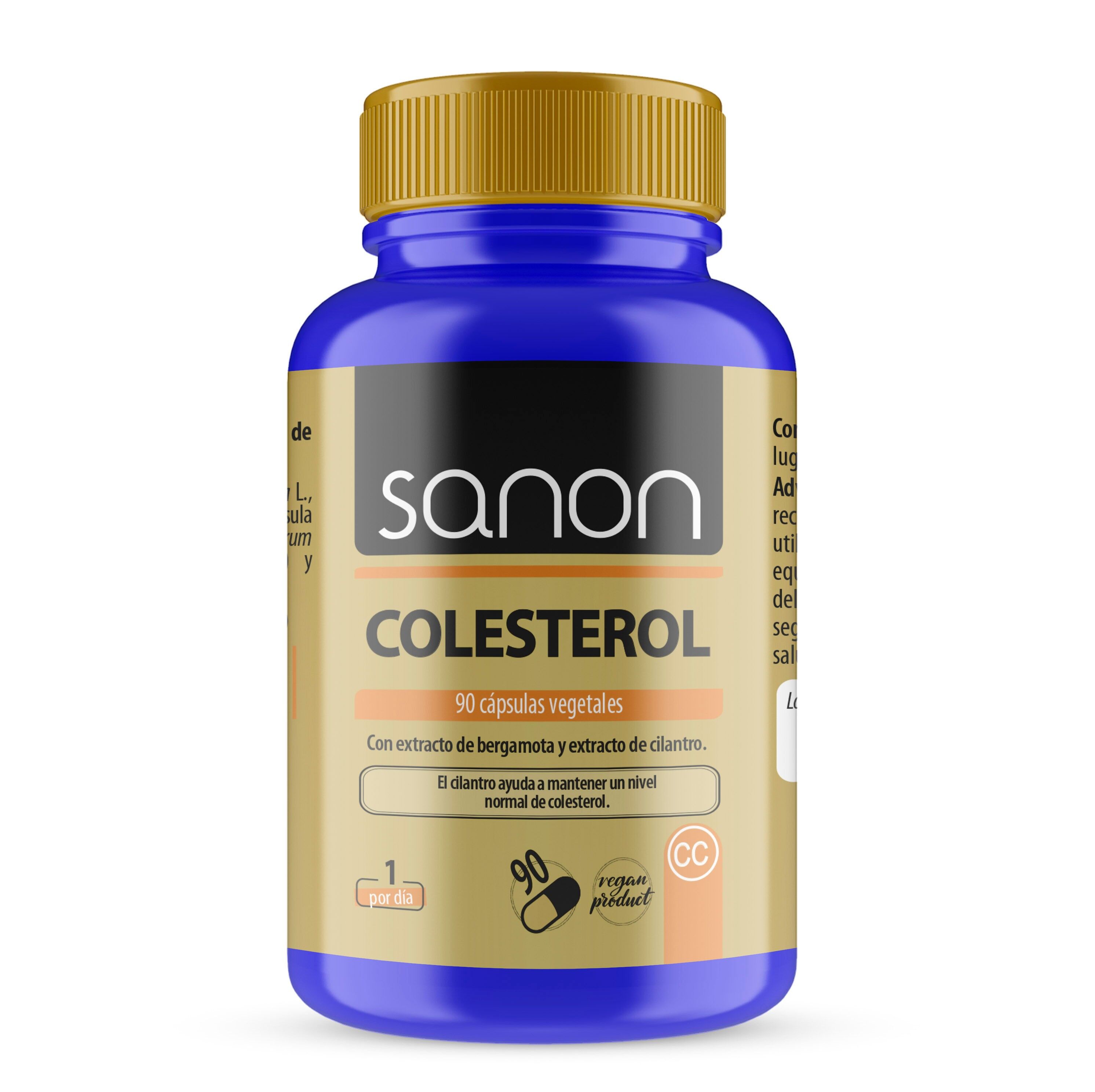 SANON Cholesterin (Bergamotte + Koriander) 90 Kapseln