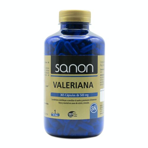 SANON Valeriana 365 capsulas de 500 mg