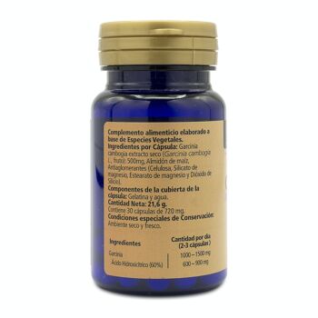 SANON Garcinia Cambogia 30 gélules de 720 mg 2