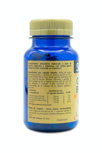 SANON Onagre-Bourrache 110 perles de 690 mg 2