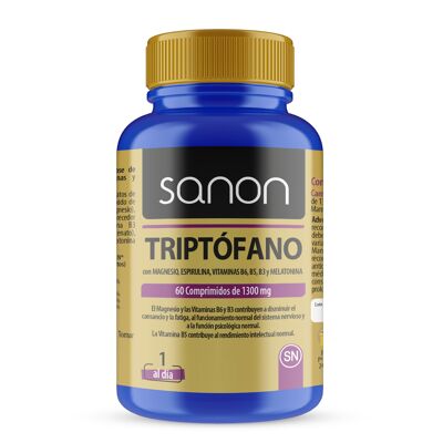 SANON Tryptophane 60 comprimés de 1300 mg