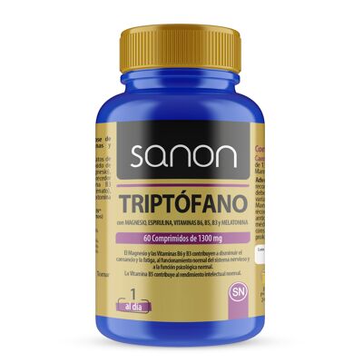 SANON Triptófano 60 comprimidos de 1300 mg