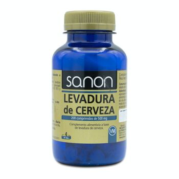 SANON Levure de Bière 200 comprimés de 500 mg 1