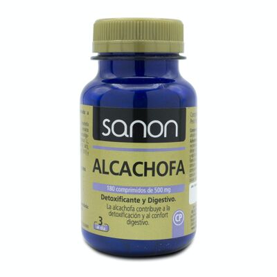 SANON Alcachofa 180 comprimidos de 500 mg