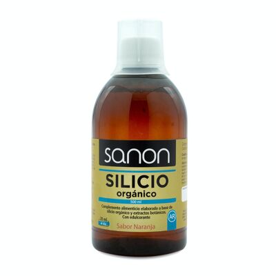 SANON Silicium bio saveur orange 500 ml