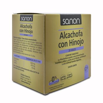 SANON Artichaut au Fenouil 20 ampoules de 10 ml 1