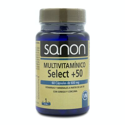 SANON Multivitamínico Select +50 60 cápsulas de 600 mg