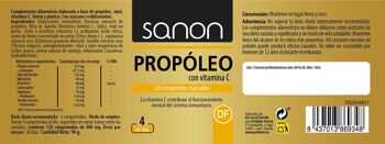 SANON Propolis à la vitamine C 120 comprimés à croquer de 800 mg 2