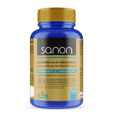 SANON Collagen Hyaluronic Acid 30 capsules of 500 mg