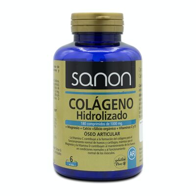 SANON Colágeno Hidrolizado 180 comprimidos de 1000 mg
