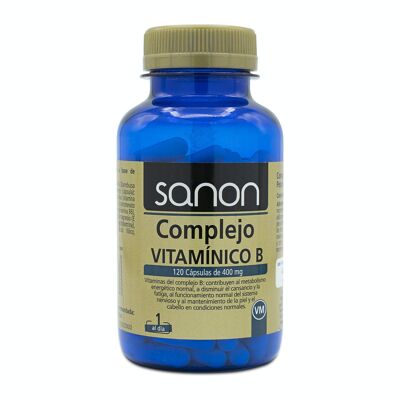 SANON Complejo Vitamínico B 120 cápsulas de 400 mg