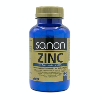 SANON Zinc 365 comprimés de 500 mg