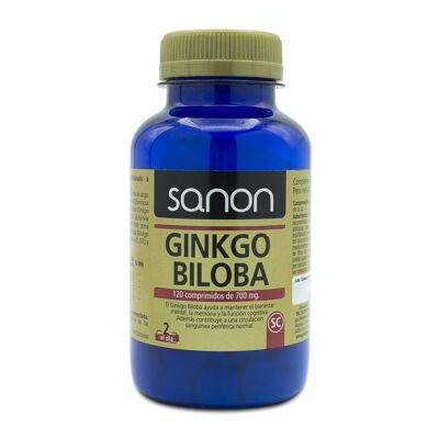 SANON Ginkgo Biloba 120 comprimés de 700 mg