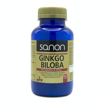 SANON Ginkgo Biloba 120 comprimés de 700 mg 1