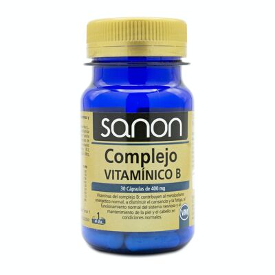 SANON Complejo Vitamínico B 30 cápsulas de 400 mg