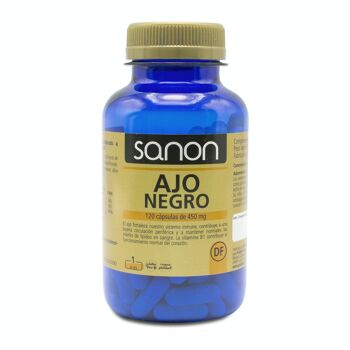 SANON Ail Noir 120 gélules de 450 mg 1