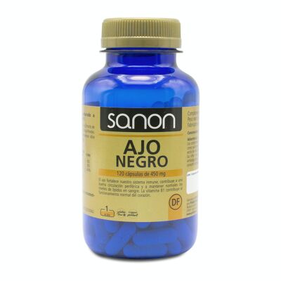 SANON Ajo Negro 120 cápsulas de 450 mg