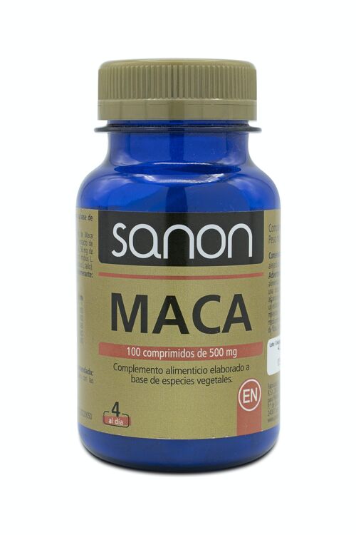 SANON Maca 100 comprimidos 500 mg