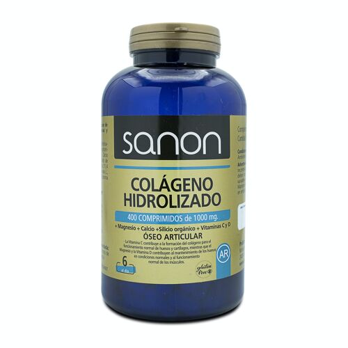 SANON Colágeno Hidrolizado 400 comprimidos de 1000 mg