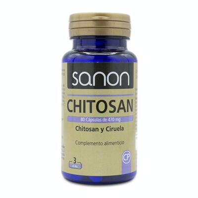 SANON Chitosane 80 gélules 470 mg