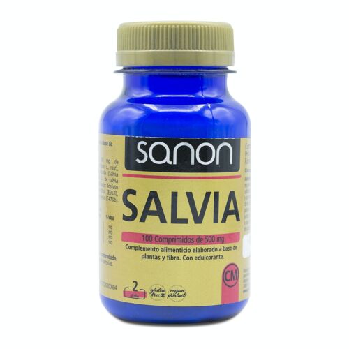 SANON Salvia 100 comprimidos de 500 mg