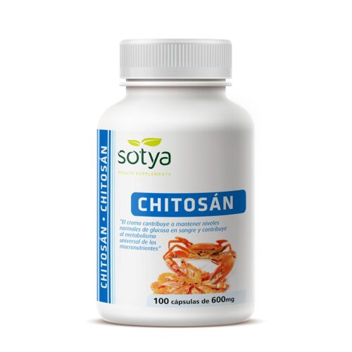 SOTYA Chitosán 100 cápsulas 600 mg