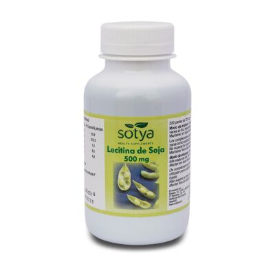 SOTYA Lecitina de Soja 220 perlas 740 mg