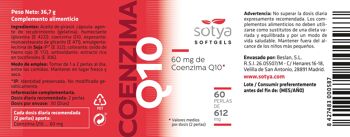 SOTYA Coenzyme Q10 60 perles de 612 mg 4