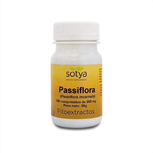 SOTYA Pasiflora 100 comprimidos 500 mg