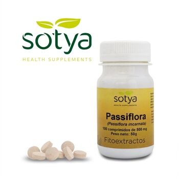 SOTYA Passiflore 100 comprimés 500 mg 4