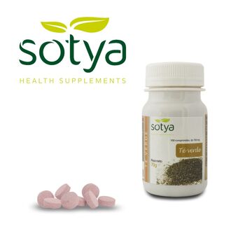 SOTYA Thé vert 100 comprimés 700 mg 4