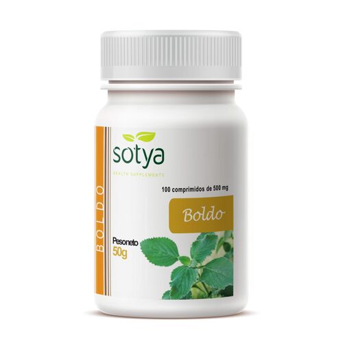 SOTYA Boldo 100 comprimidos 500 mg