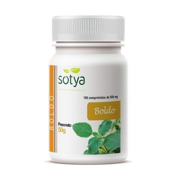 SOTYA Boldo 100 comprimés 500 mg 1