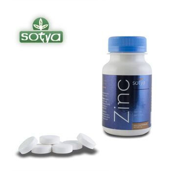 SOTYA Zinc 100 comprimés de 500 mg 4