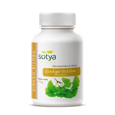 SOTYA Ginkgo biloba 100 tablets of 700 mg
